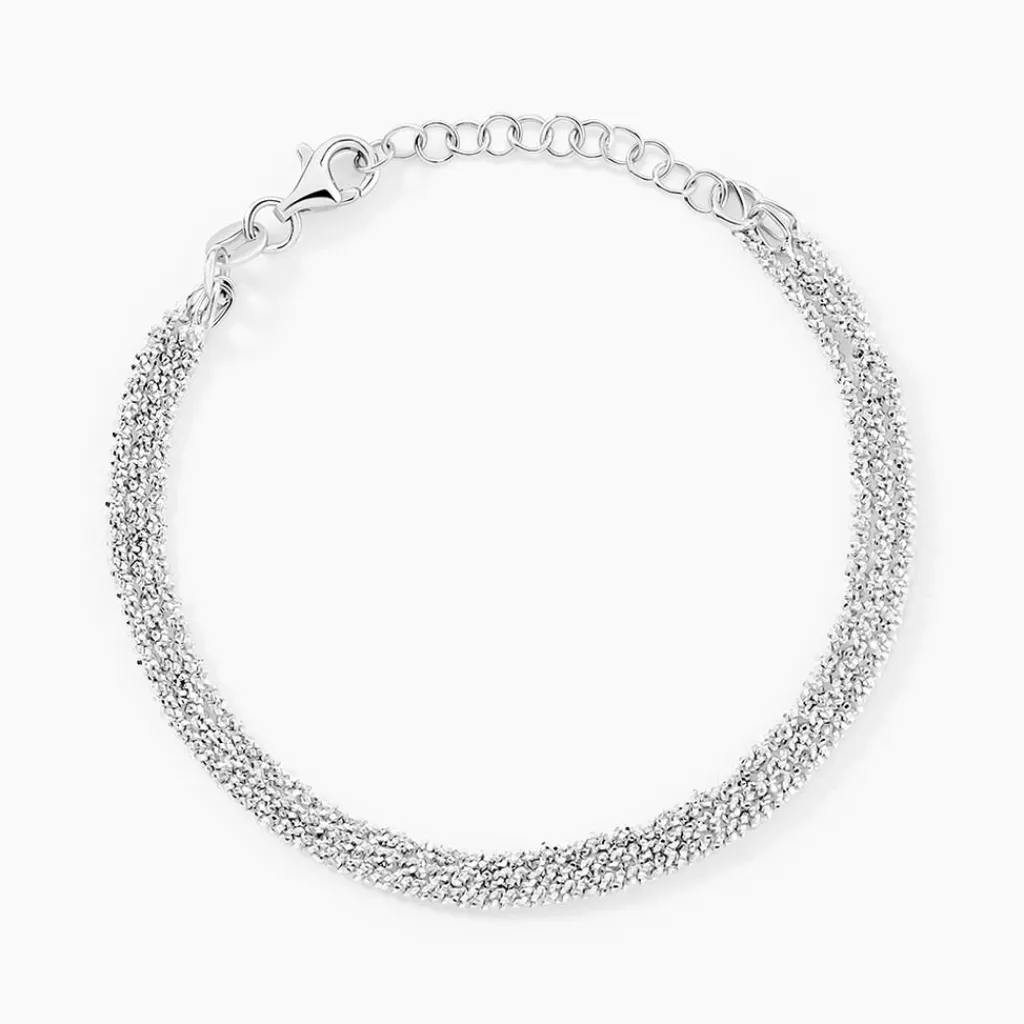 Histoire d'Or Bracelet Janelle Argent Blanc Sale