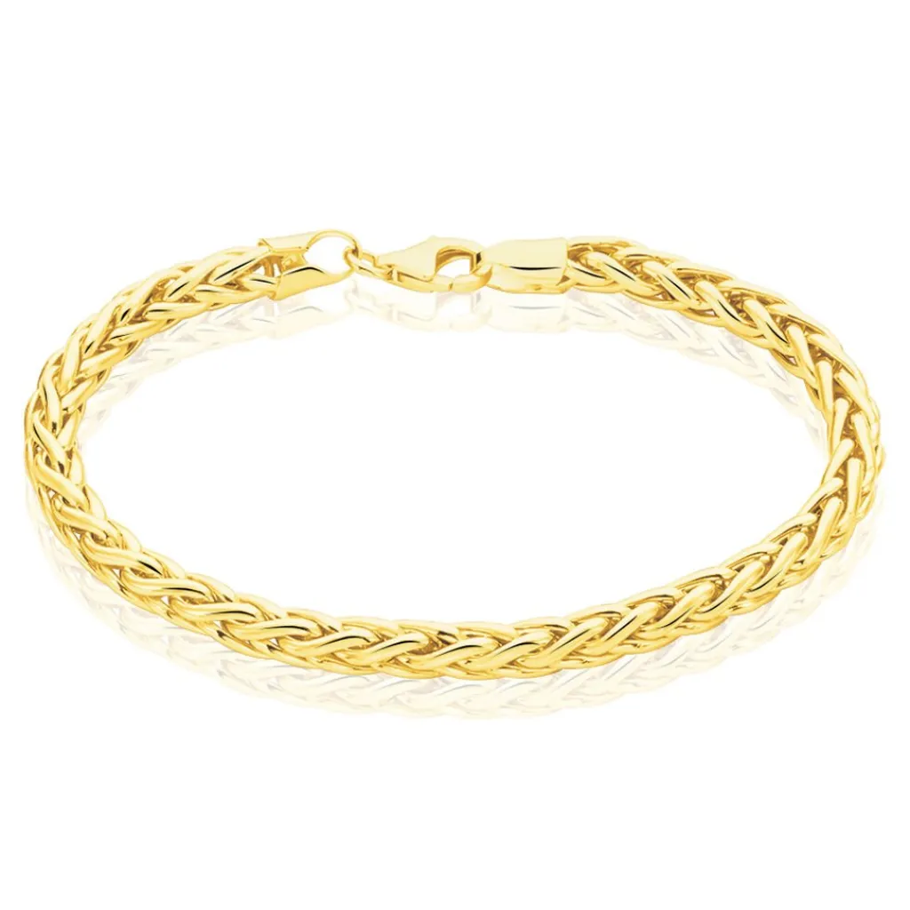 Histoire d'Or Bracelet Jany Maille Palmier or jaune Hot