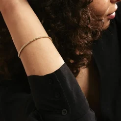 Histoire d'Or Bracelet Jany Maille Palmier Or Jaune Discount