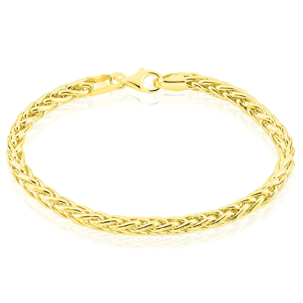 Histoire d'Or Bracelet Jany Maille Palmier or jaune Online