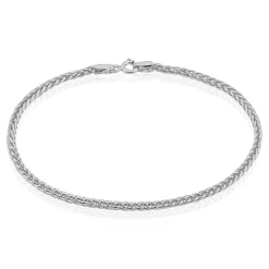 Histoire d'Or Bracelet Jany Maille Palmier or blanc Best