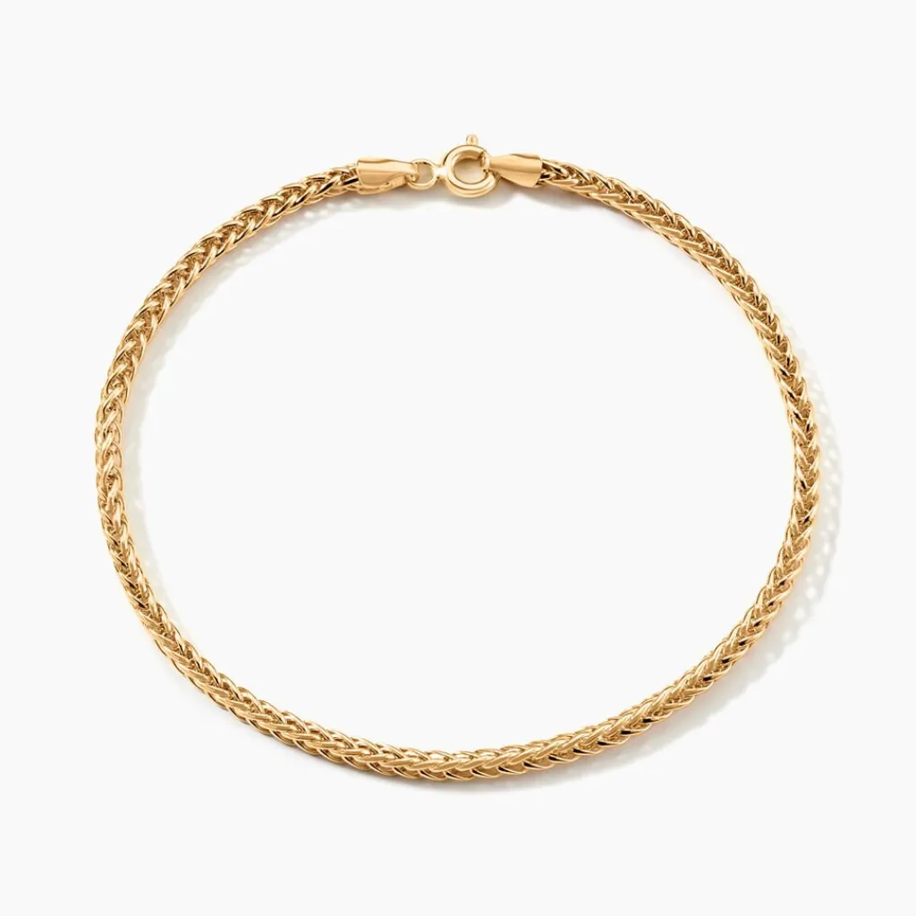 Histoire d'Or Bracelet Jany Maille Palmier or jaune New