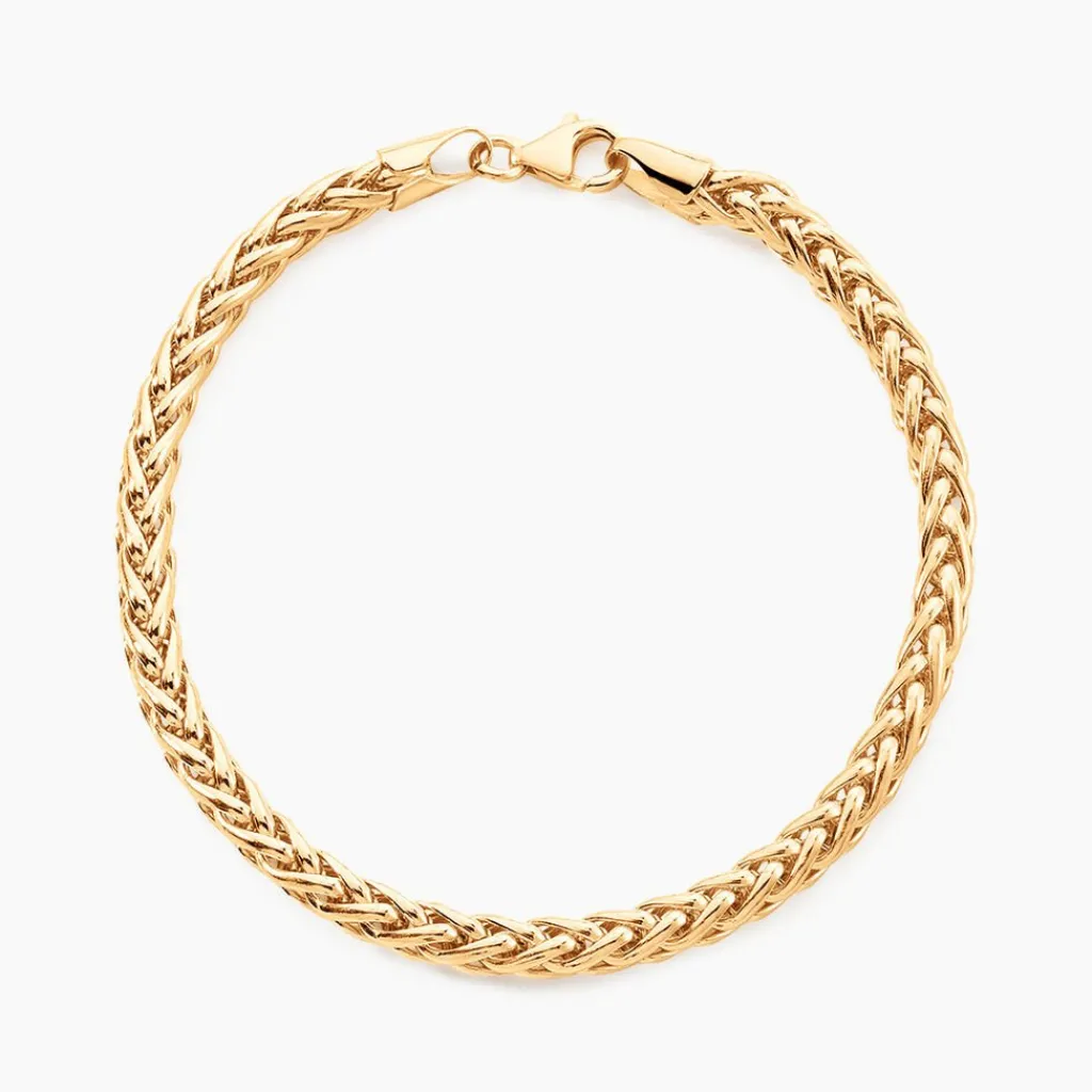 Histoire d'Or Bracelet Jany Maille Palmier or jaune Online