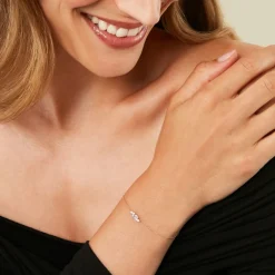 Histoire d'Or Bracelet Jardin Secret Or Jaune Topaze Oxyde De Zirconium Discount