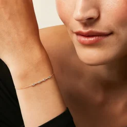 Histoire d'Or Bracelet Jardin Secret Or Jaune Topaze Oxyde De Zirconium Sale