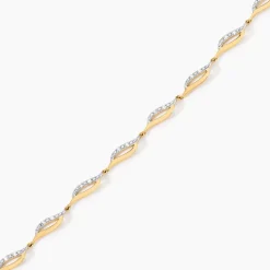 Histoire d'Or Bracelet Jaumet Or Jaune Diamant Sale