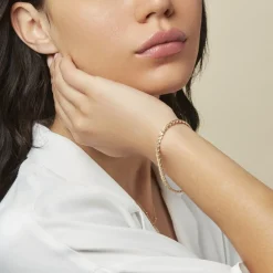 Histoire d'Or Bracelet Jayna Maille Palmier Or Jaune New