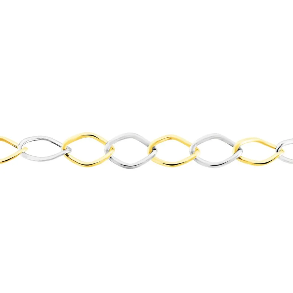 Histoire d'Or Bracelet Jeanne Or Bicolore New