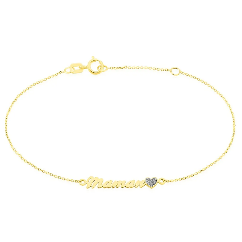 Histoire d'Or Bracelet Jenna Or Jaune Hot
