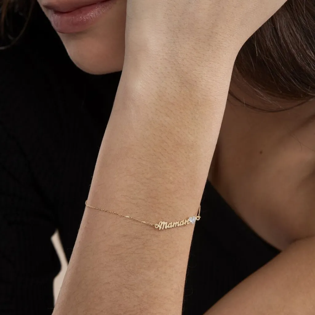 Histoire d'Or Bracelet Jenna Or Jaune Hot