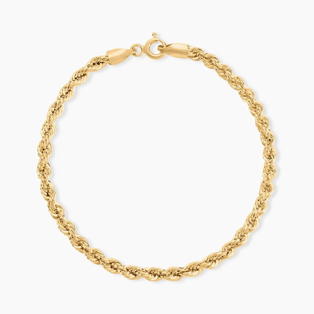 Histoire d'Or Bracelet Jerry Maille Corde Or Jaune Clearance