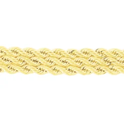 Histoire d'Or Bracelet Jerry Maille Corde 3 Rangs or jaune Best