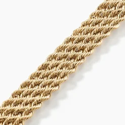 Histoire d'Or Bracelet Jerry Maille Corde 4 Rangs Or Jaune Outlet