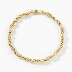 Histoire d'Or Bracelet Jerry Maille Corde Facettée or jaune Best