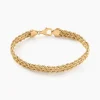 Histoire d'Or Bracelet Jerry Maille Corde Or Jaune Sale