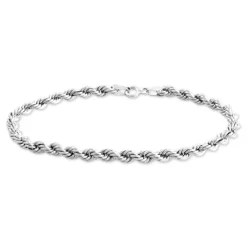 Histoire d'Or Bracelet Jerry Maille Corde or blanc Clearance