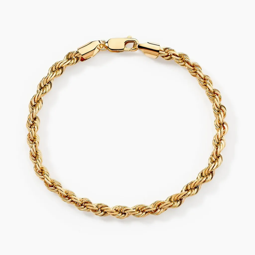 Histoire d'Or Bracelet Jerry Maille Corde or jaune Outlet