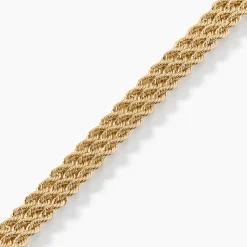 Histoire d'Or Bracelet Jerry Maille Corde 3 Rangs or jaune