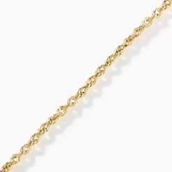 Histoire d'Or Bracelet Jerry Maille Corde Facettee or jaune Best