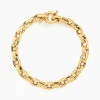 Histoire d'Or Bracelet Jodie Maille Jaseron Godronne Or Jaune Best