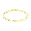Histoire d'Or Bracelet Joice Maille Alternée Et Godronne Or Jaune Online