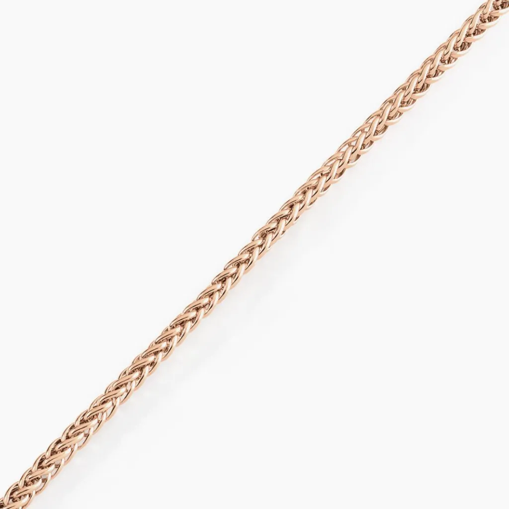 Histoire d'Or Bracelet Jolien Maille Spiga or rose Hot