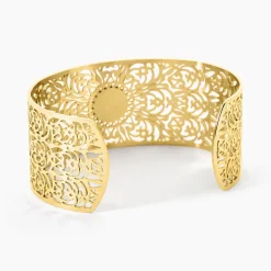 Histoire d'Or Bracelet Jonc Acier Doré Maurits Agate Sale