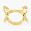 Histoire d'Or Bracelet Jonc Agostino Acier Jaune