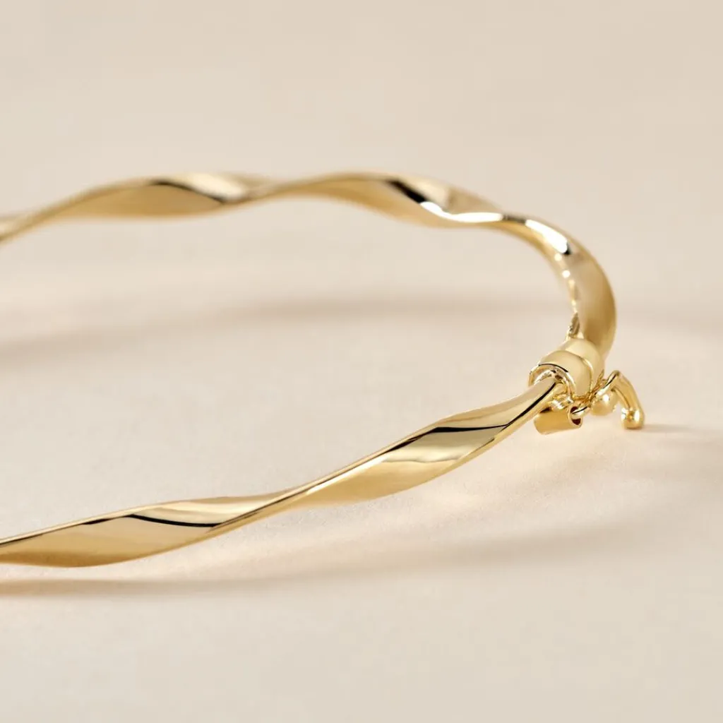 Histoire d'Or Bracelet Jonc Anaisaae Torsade Or Jaune Online