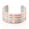 IMAGINE Bracelet Jonc Andria Acier Rose