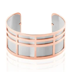 IMAGINE Bracelet Jonc Andria Acier Rose