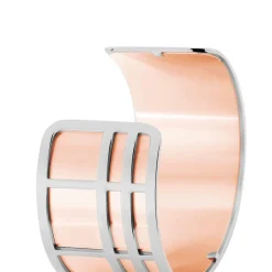 IMAGINE Bracelet Jonc Andria Acier Blanc New