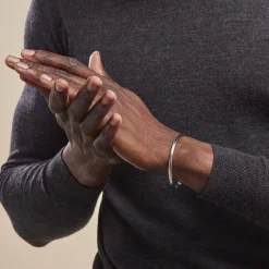 Histoire d'Or Bracelet Jonc Argent Stefaans Online