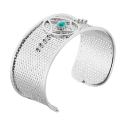 IMAGINE Bracelet Jonc Audreanne Acier Blanc Pierre De Synthese Online