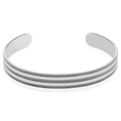 Histoire d'Or Bracelet Jonc Ayo Argent Blanc New