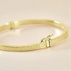 Histoire d'Or Bracelet Jonc Capucina Grec Or Jaune Best