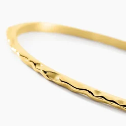 Histoire d'Or Bracelet Jonc Coimbra Acier Jaune Best