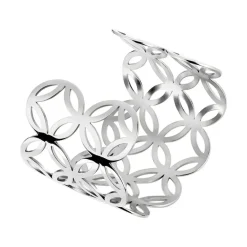 Histoire d'Or Bracelet Jonc Danyl Acier Blanc New