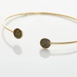 Histoire d'Or Bracelet Jonc Eryne Or Jaune