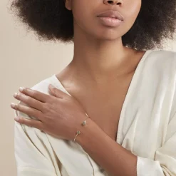 Histoire d'Or Bracelet Jonc Eryne Or Jaune