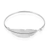 Histoire d'Or Bracelet Jonc Euriell Argent Blanc Discount