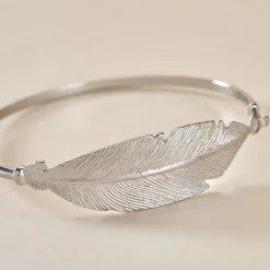 Histoire d'Or Bracelet Jonc Euriell Argent Blanc Discount