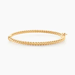 Histoire d'Or Bracelet Jonc Fritzi Torsade Or Jaune Outlet