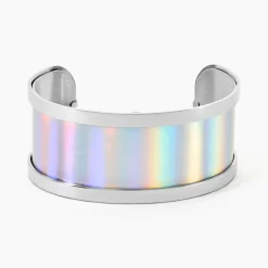 IMAGINE Bracelet Jonc Kayssi Acier Blanc acier argenté Discount