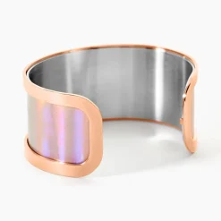 IMAGINE Bracelet Jonc Kayssi acier rose New