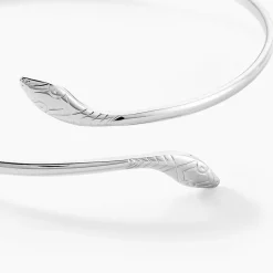 Histoire d'Or Bracelet Jonc Maisha Argent Blanc New