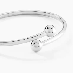 Histoire d'Or Bracelet Jonc Noûr Argent Blanc Online