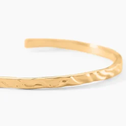 Histoire d'Or Bracelet Jonc Orée Plaqué Or Jaune Clearance