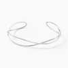 Histoire d'Or Bracelet Jonc Paros Argent Blanc