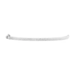 Histoire d'Or Bracelet Jonc Posie Or Blanc Diamant Discount